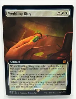 Wedding Ring (Extended Art) (Surge Foil) Magic MTG Doctor Who (1059) - Image 1