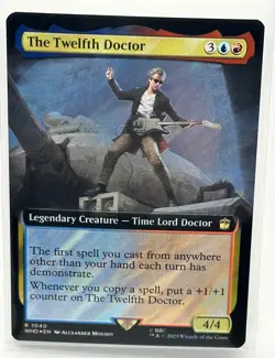 The Twelfth Doctor (Extended Art) (Surge Foil) Magic MTG Doctor Who (1040) - Image 1