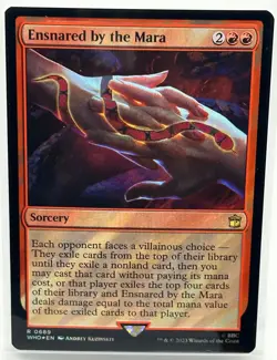 Ensnared by the Mara (Surge Foil) Magic the Gathering MTG Doctor Who (0689) - Image 1
