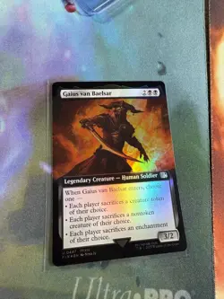 MTG Gaius van Baelsar 0447 (Extended Art) Final Fantasy Foil - Image 1