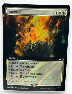 Farewell (Extended Art) (Surge Foil) Magic MTG Doctor Who (1056) - Image 1