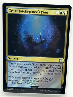 Great Intelligence's Plan (Surge Foil) Magic the Gathering MTG Doctor Who (0738) - Image 1