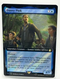 Danny Pink (Extended Art) (Surge Foil) Magic MTG Doctor Who (0947) - Image 1