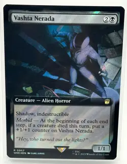 Vashta Nerada (Extended Art) (Surge Foil) Magic MTG Doctor Who (0967) - Image 1