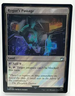 Rogue's Passage (Surge Foil) Magic the Gathering MTG Doctor Who (0890) - Image 1