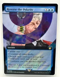 Reverse the Polarity (Extended Art) (Surge Foil) Magic MTG Doctor Who (0960) - Image 1
