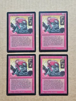 Ironclaw Orcs x4 - Beta Edition -LP - Mtg Magic the Gathering - Image 1