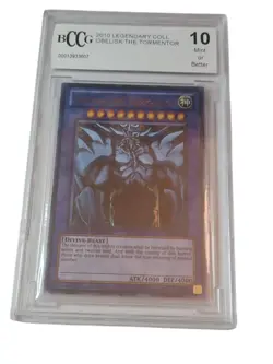 Obelisk The Tormentor 2010 BCCG 10 MINT Legendary Collection God Card LC01-EN001 - Image 1