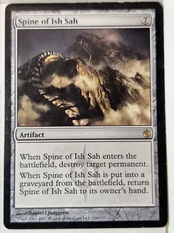 Spine of Ish Sah - Mirrodin Besieged - Magic the Gathering MTG Nice! - Image 1