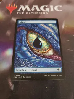 Mtg. Island. Dragon's Eye. Tarkir Dragonstorm. Pack Fresh - Image 1