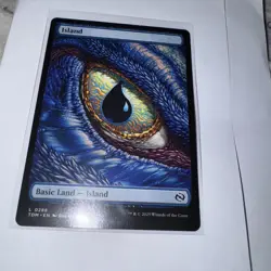 Mtg. Island. Dragon's Eye. Tarkir Dragonstorm. Pack Fresh - Image 1