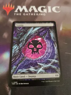 Mtg. Swamp. Dragon's Eye. Tarkir Dragonstorm. Pack Fresh - Image 1