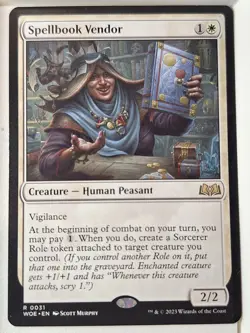 Spellbook Vendor - Wilds of Eldraine - Magic the Gathering MTG Nice! - Image 1