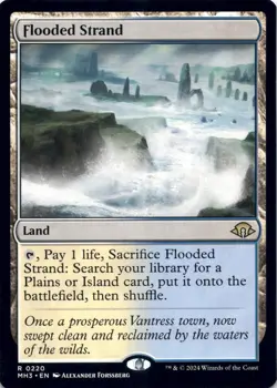 Flooded Strand Modern Horizons 3 - Magic MTG NM - Image 1