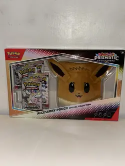Pokemon TCG - Prismatic Evolutions Accessory Pouch Special Collection Ships Now - Image 1