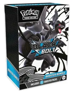 Pokemon TCG Scarlet & Violet Black Bolt Booster Bundle Presale - Image 1
