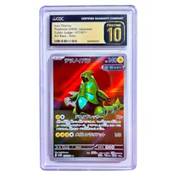 CGC 10 PRISTINE Iron Thorns 077/071 Pokemon Cyber Judge 2024 Japanese - Image 1