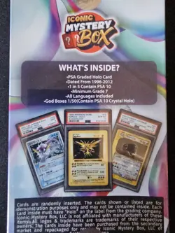 Pokemon MYSTERY BOX HOLO 2.0: with 1 VINTAGE PSA HOLO! - Image 3