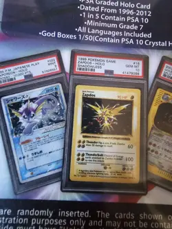 Pokemon MYSTERY BOX HOLO 2.0: with 1 VINTAGE PSA HOLO! - Image 4