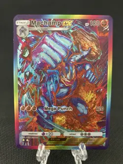 Pokemon TCG Pocket Machamp EX Holographic Special Illustration Rare - Fan Art - Image 1