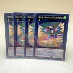 4x Yugioh Lyrilusc - Assembled Nightingale MACR-EN043 1st Super Rare - NM 💎 - Image 1