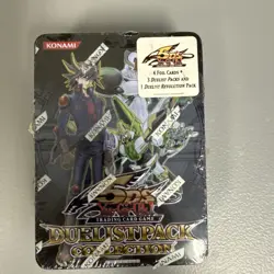 YUGIOH 2011 YUSEI DUELIST PACK COLLECTION TIN (4 BOOSTERS) FACTORY SEALED NEW - Image 1