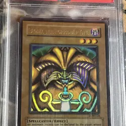 Exodia the Forbidden One LOB-124 Ultra Rare Unlimited PSA 8 Faded OG YUGIOH - Image 2
