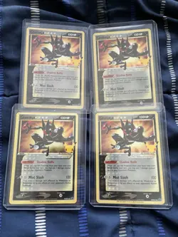 Pokemon TCG Card Greninja Gold Star Celebrations SWSH 144 Lot Of 4 Card - Image 1