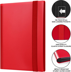 Geaoffice 4 Pocket Card Binder - 2 X 2 Trading Card Collection Album Folder - 16 - Image 2