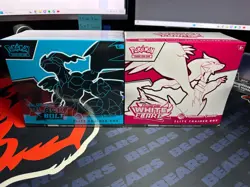 Pokemon Center Black Bolt and White Flare ETB PC Elite Trainer Box SEALED C PICS - Image 3