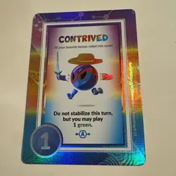 GenCon2025 Doomlings Exclusive Foil Contrived Special Edition Card 1/4 - Image 1