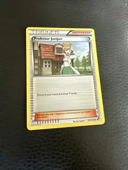 Pokemon Black & White 101/114 Professor Juniper Uncommon Card - Image 1
