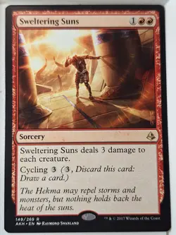 Sweltering Suns - Amonkhet - Magic the Gathering MTG Nice! - Image 1