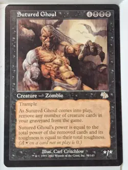 Sutured Ghoul - Judgment - Magic the Gathering MTG Nice! - Image 1