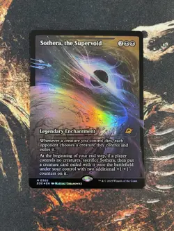 Sothera, the Supervoid (Showcase Foil) - MTG Edge Of Eternities, NM Pack Fresh - Image 1