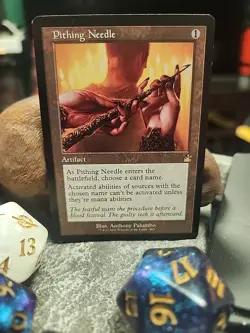 MTG Pithing Needle - Retro frame - Ravnica Remastered #463 - Image 1