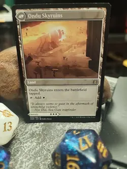 MTG Ondu Inversion / Ondu Skyruins - Regular - Zendikar Rising #030/280 - Image 2