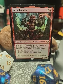 MTG Pashalik Mons - Foil art - Dominaria Remastered #133/261 - Image 1