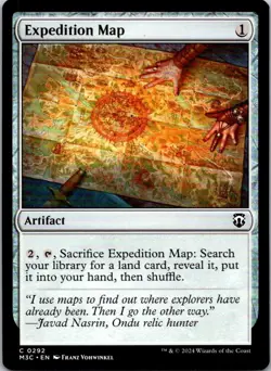Magic the Gathering HP Expedition Map Modern Horizons 3 Commander MTG - Image 1