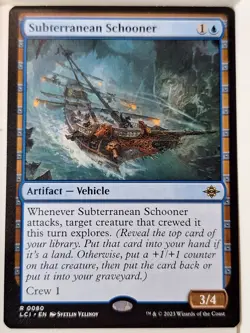 Subterranean Schooner - Lost Caverns of Ixalan - Magic the Gathering MTG Nice! - Image 1