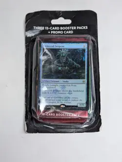 MTG Blister Pack 3x 15 Card Booster Packs + Promo Card 2018 - Image 1