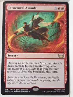 Structural Assault - Streets of New Capenna - Magic the Gathering MTG Nice! - Image 1