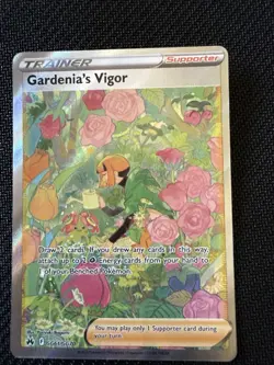 Gardenia's Vigor - GG61/GG70 - Pokemon Crown Zenith Galarian Gallery Full Art - Image 1
