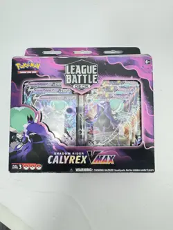 Pokemon TCG League Battle Deck Box Shadow Rider Calyrex Vmax NEW 820650850424 - Image 1
