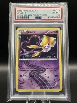 2016 Pokemon XY Jirachi Gen. Radiant Collection #RC13 PSA 8 - Image 1