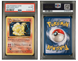 NINETALES Base Set 1st Edition Shadowless Holo Rare #12 PSA 6 Vintage Pokemon - Image 1