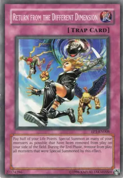 Yugioh Return from the Different Dimension EP1-EN008 Common LP - Image 1