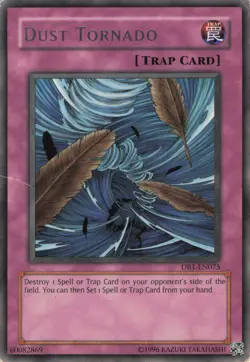 Yugioh Dust Tornado DB1-EN075 Rare MP - Image 1