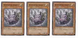 Yugioh- 3X Interplanetary Invader "A" - Common - 1st Edition - LODT-EN034 - NM - Image 1