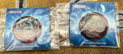 YuGiOh NYCC 2024 Exclusive Pins - Pot of Greed & Blue-Eyes Toon Dragon SEALED - Image 1